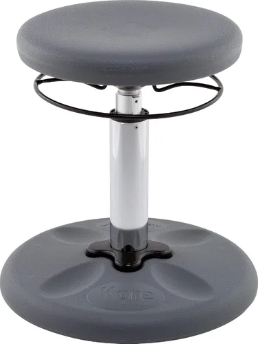 Miniatura 13 de Kore - Silla de altura ajustable, asiento activo para niños, adolescentes: Mejor que una pelota de equilibrio, asientos flexibles para aula. Verde