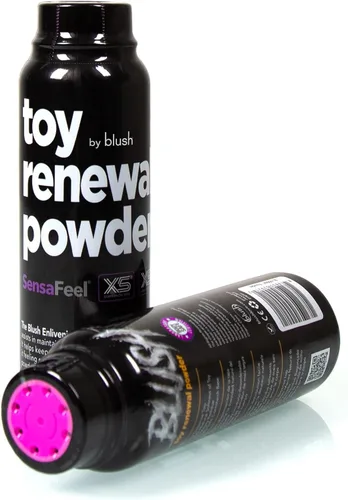 Polvo de Renovación para Juguetes Sexuales Blush 96.3 g Botella - Refresca Estimuladores, Dildos y Muñecas Sexuales TPE/TPR - Mantiene una Sensación