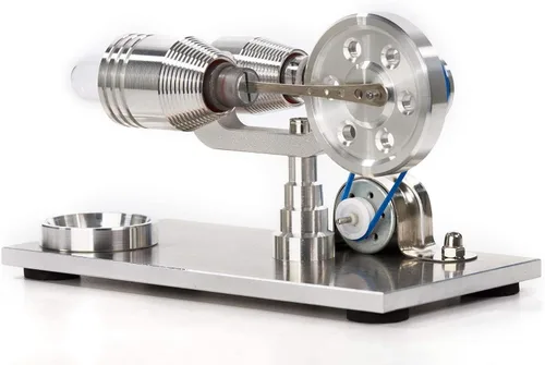 Miniatura 6 de Sunnytech Motor DWCL-SC010 del motor de Stirling del aire caliente de Stirling de la baja temperatura