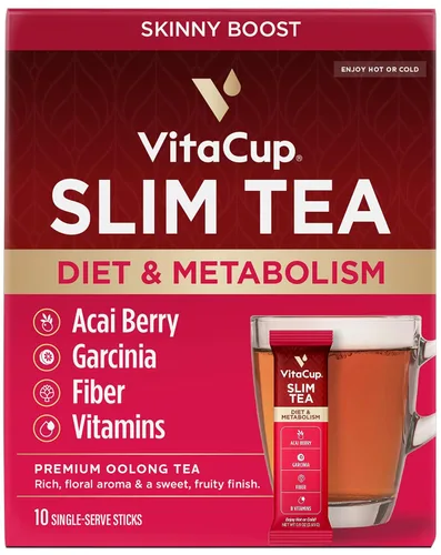 Miniatura 24 de VitaCup Paquetes instantáneos de té verde, mejora la energía y la desintoxicación con matcha, moringa, vitaminas B, D3, fibra, keto, paleo, vegano