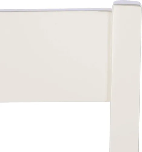 Miniatura 4 de SAFAVIEH Home Collection Yuri Taburete blanco y natural de 24 pulgadas (juego de 2)