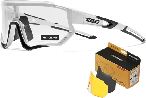 KINGSEVEN Gafas de sol polarizadas de ciclismo para hombre, gafas de sol deportivas MTB gafas de bicicleta UV400 protección LS910 c03