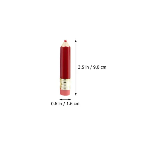 Miniatura 6 de DOITOOL 20 unidades de mini recipientes vacíos de brillo de labios reutilizables transparentes en forma de lápiz vacío para brillo de labios frascos