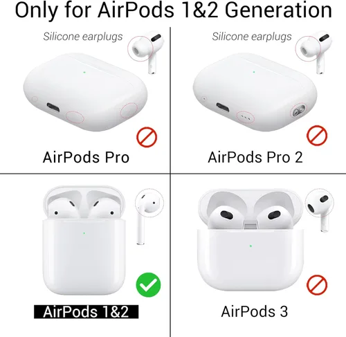 Miniatura 2 de Funda con nombre e iniciales personalizadas para AirPods Pro 2 – TPU a prueba de golpes, carga inalámbrica y llavero – Ideal para cumpleaños