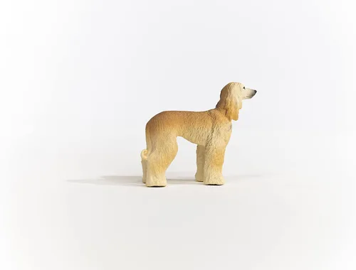 Miniatura 5 de Schleich Farm World, animales de juguete para perros lindos y realistas para niños y niñas, figura de perro sabueso afgano, a partir de 3 años