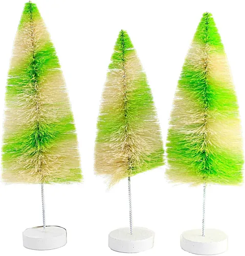 Miniatura 3 de Bethany Lowe Lime Stripes Delights - Juego de 3 cepillos para botellas
