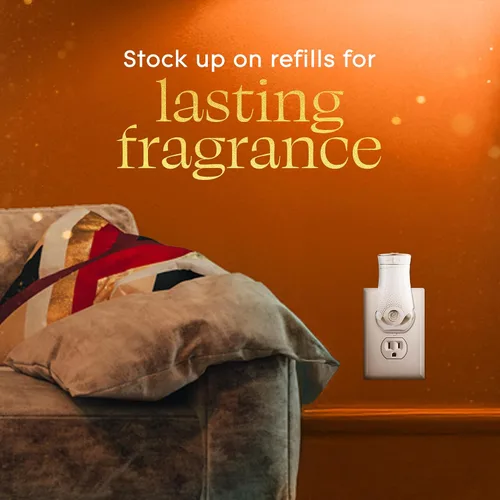 Miniatura 6 de Glade PlugIns - Recambios de ambientador, calabaza y jengibre, aceites esenciales y perfumados para el hogar y el baño, 0.67 onzas líquidas, 10