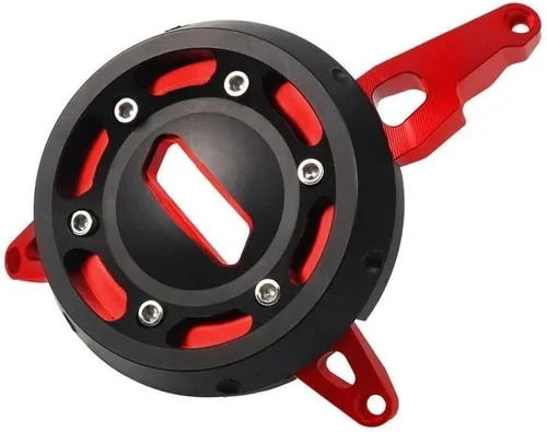 Miniatura 4 de KAnduo M - Cubierta protectora de motor de estator CNC para motocicleta Yamaha YZFR3 YZF-R3 YZF R3 R3 R25 YZF-R25 MT-03 2015-2023 Y (color : rojo)