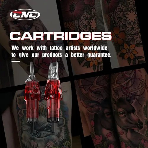 Miniatura 7 de Cartuchos de tatuaje Agujas 20 unids #12 Standard Round Liner Surtido Aguja de tatuaje Cartucho mixto para tatuaje 3RL 5RL 7RL 9RL EN04-20KIT-F