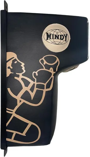 Miniatura 3 de Windy Saco de boxeo de montaje en pared para entrenamiento de artes marciales mixtas, color negro