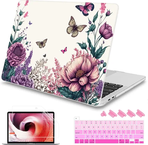 Miniatura 21 de Mektron Funda para MacBook Pro de 16 Pulgadas A2141 Versión 2019 con Pantalla Liquid Retina/Touch ID, Carcasa Rígida de Plástico con Funda