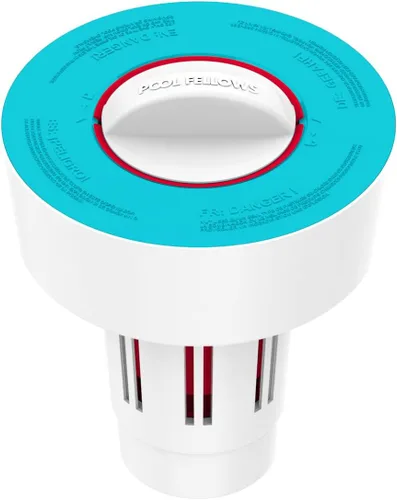 Miniatura 11 de Dispensador de tabletas de piscina para tabletas de 3 pulgadas, soporte flotante para tableta con recordatorio y 3 ajustes ajustables, flotante