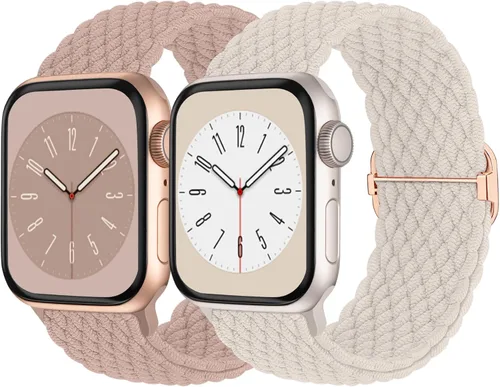 Miniatura 14 de Solo Loop trenzada compatible con Apple Watch Band de 1.496 pulgadas, 1.575 pulgadas, 1.614 pulgadas, 1.654 pulgadas, 1.732 pulgadas, 1.772
