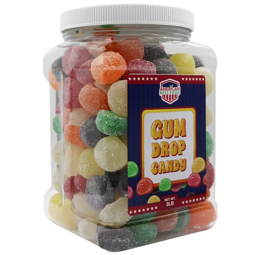 Miniatura 3 de American Best Food Caramelo de goma de mascar en tarro (3 LB)