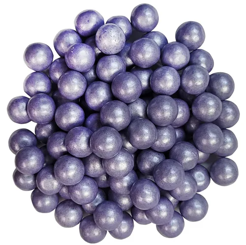 Miniatura 6 de Bolso a granel púrpura claro de las bolas de goma de la perla 1 pulgadas-2 libras para las duchas del bebé y los partidos de la revelación del género
