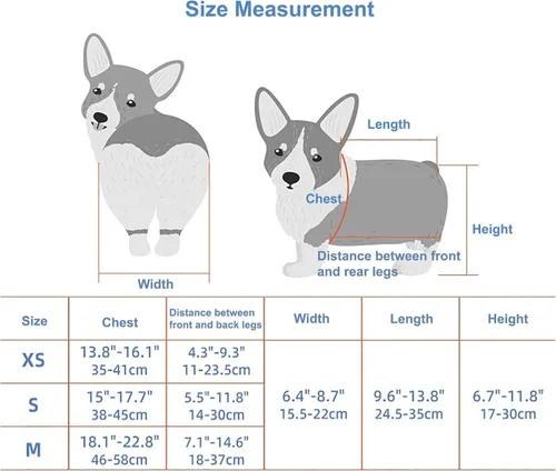 Miniatura 2 de Herramienta ligera para caminar para perros, silla de ruedas ajustable para perros, soporte para piernas y soporte de cadera para perros pequeños