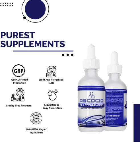 Miniatura 8 de Sulforafano activado y estabilizado, 490 mg, líquido de 4 onzas, 240 porciones, fabricado en Estados Unidos, absorción rápida, ingredientes potentes