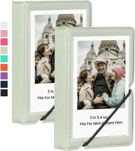 Miniatura 7 de Álbum de fotos mini Lifting con 28 bolsillos para fotos de 2x3 pulgadas, compatible con Fujifilm Instax Mini 7s 8 9 11 25 26 40 50s 90 Evo Z2300