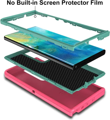 Miniatura 3 de MXX Funda compatible con Samsung Galaxy S23 Ultra, 3 capas de protección completa, resistente, resistente, a prueba de golpes y polvo, hecha