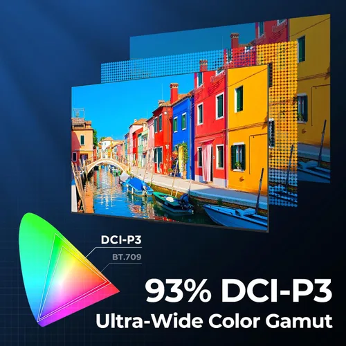 Miniatura 6 de iFFALCON Televisor inteligente Google Smart TV, Serie U85 de 55 pulgadas, QD-Mini LED 4K UHD - QLED, HDR 1000 nits, contraste 6000:1, modo de juego