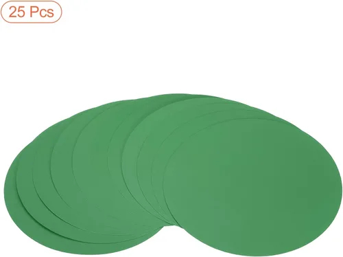 Miniatura 38 de PATIKIL Papel de cartón redondo de 5.9 pulgadas, 25 unidades de círculos de disco en blanco para decoración de fiestas, manualidades, manualidades