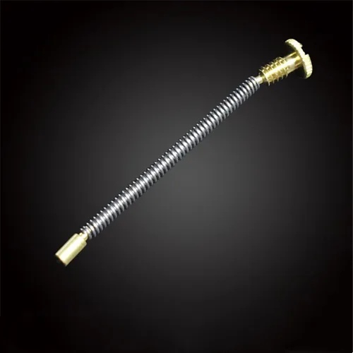 Miniatura 5 de BODYA 2 piezas de resorte de tornillo de pedernales para encendedor con placa base para encendedores de repuesto kit de reparación accesorios