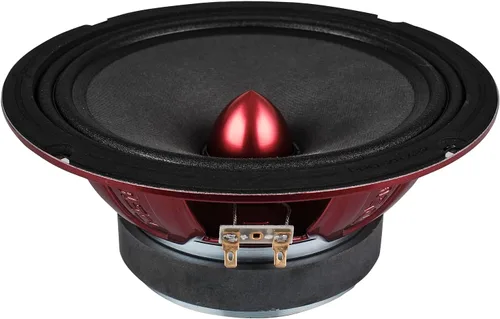 Miniatura 7 de Altavoz DS18 PRO de rango medio, cúpula en compresión de aluminio roja, altavoces de puerta de audio de alta calidad para auto o camión sistema