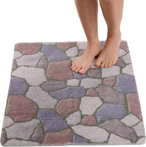 Miniatura 84 de Tapete de ducha antideslizante para bañera - Tapete de baño de lufa para baño - Tapete de baño de 40 x 16 pulgadas - Alfombra de baño antideslizante