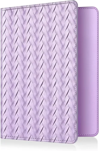 Miniatura 38 de Fintie - Funda para pasaporte, billetera de viaje delgada con bloqueo RFID, estuche para tarjetas, protector para pasaporte, elementos esenciales
