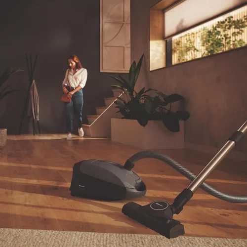 Miniatura 9 de Miele Classic C1 Pure Suction - Aspiradora de trineo con bolsa, gris grafito - Portátil, para el hogar