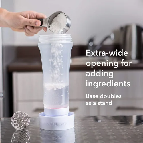 Miniatura 3 de Dispensador de masa para panqueques, dispensador de mezcla para panqueques con BlenderBall para panqueques, crepes, gofres, magdalenas, Qatayef