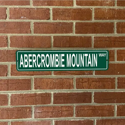 Miniatura 2 de Washington Mountains Pick Your Mountain Compatible/Reemplazo para Abercrombie Mountain United States Mountain Aluminio Metal Tin Street Sign