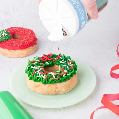 Miniatura 5 de Sweets Indeed Mezcla de Chispas Navideñas – Surtido Navideño de 6 Celdas 182.9 g Chispas Comestibles, Pastillas y Perlas de Azúcar para Decorar