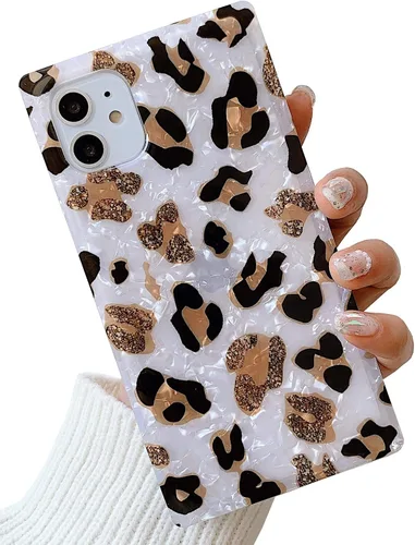 Miniatura 74 de Elegante concha de madre perla compatible con iPhone 13 Pro de 6.1 pulgadas, estuche de borde rectangular, elegante y delgado, con perla de abulón