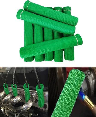 Miniatura 14 de Protector de Botas de Cable de Bujía - 8 PIEZAS 2500° Protector Térmico de Cable de Bujía, Funda de Protección Térmica de Bujía de 6 Pulgadas