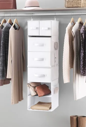 Miniatura 7 de Estantes colgantes para accesorios Gris claro
