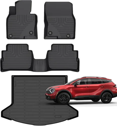 Miniatura 12 de Alfombrillas antideslizantes para automóvil, alfombrillas para todo tipo de clima, accesorios de forro para maletero