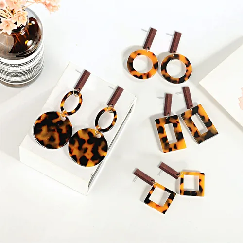 Miniatura 5 de Postes de madera para la fabricación de joyas, 80 piezas de aretes de madera, aretes de madera, aretes de madera, aretes a granel con parte trasera