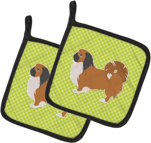 Miniatura 58 de Caroline's Treasures BB3567PTHD - Juego de soportes para ollas de cocina resistentes al calor, almohadillas calientes para cocinar, hornear, Copo
