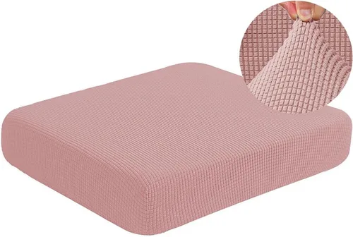Miniatura 16 de Funda de cojín elástica de elastano para 1 plaza, funda de cojín impermeable para sofá, funda de cojín de repuesto suave y flexible, funda elástica