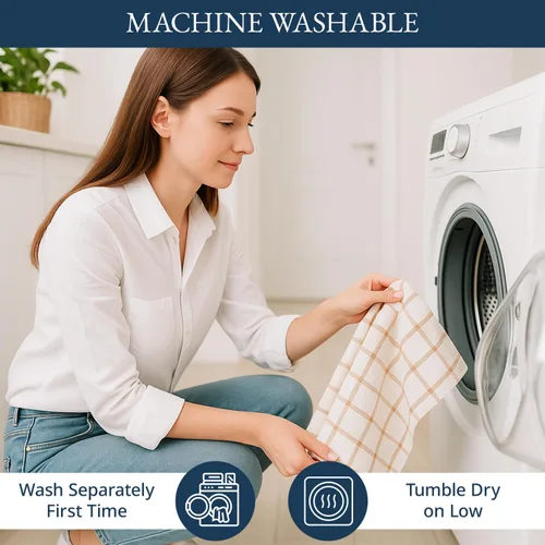 Miniatura 9 de LANE LINEN Juego de toallas de cocina y paños de cocina de 12 - 100% algodón, de secado rápido 18” x 28” Toallas absorbentes para platos y té, 01