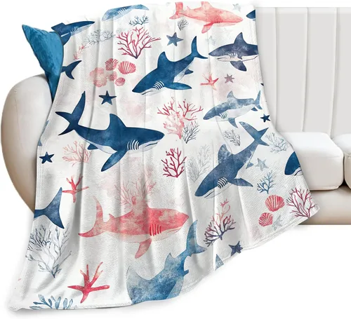Miniatura 38 de Manta de pesca con bandera estadounidense, manta suave, cálida, acogedora, mullida, de felpa, regalos para niñas y mujeres, ligera, franela