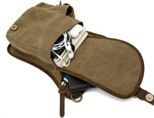 Miniatura 3 de Riñonera táctica para muslos al aire libre para hombres y mujeres, para ciclismo militar, con múltiples bolsillos, Verde militar