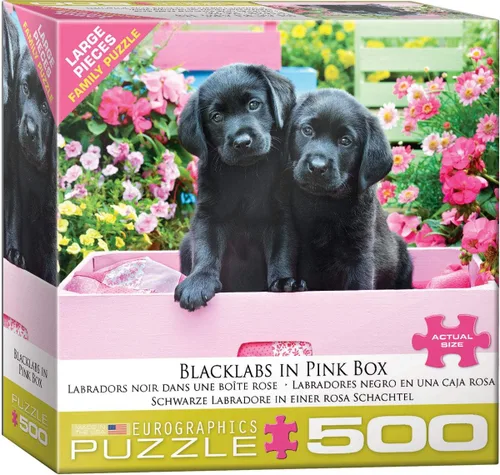 Miniatura 130 de EuroGraphics - Rompecabezas Pandas rojos