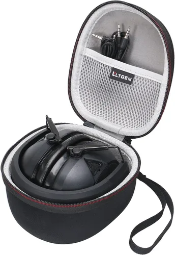 LTGEM - Funda para Peltor Sport Tactical 100, 300 y 500, protector auditivo electrónico, bolsa de transporte protectora de almacenamiento duro
