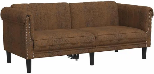 Miniatura 10 de vidaXL Sofá de 2 plazas, sofá tapizado, sofá biplaza para sala de estar en casa, muebles de sofá, sofá de dos plazas, estilo moderno, terciopelo