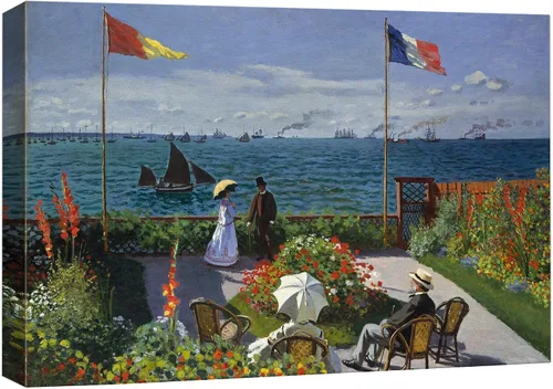 Miniatura 27 de Lienzo decorativo para pared, diseño de Van Gogh 32. Lirios y rosas