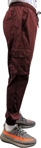 Miniatura 2 de Southpole Men's Basic Active Cargo Jogger Pants, Fleece & Tech Woven Nylon