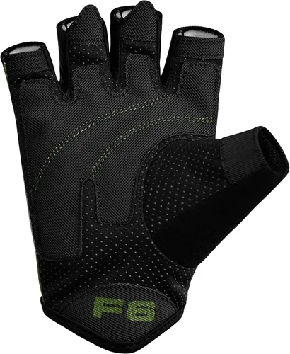 Miniatura 8 de RDX Guantes de levantamiento de pesas para gimnasio, entrenamiento de fitness, palma acolchada antideslizante, equipo de entrenamiento de fuerza