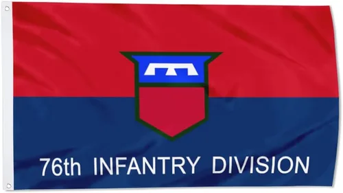 Miniatura 17 de Fyon Bandera militar de la 34ª división de infantería del ejército de 3 x 5 pies con 2 ojales de latón